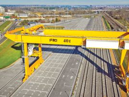 Construction of an intermodal terminal at the Kaunas public logistics centre