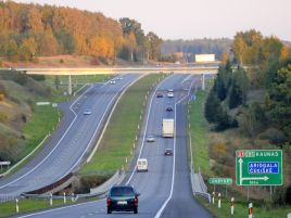 Reconstruction of the road Vilnius–Kaunas–Klaipėda of the Trans-European network. Phase I.