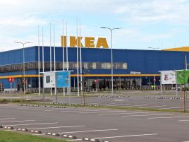 Prekybos centro IKEA pastato Žirnių g., Vilniuje aplinkos tvarkymo darbai